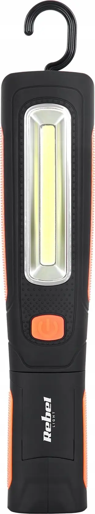 Elektrik dore Rebel URZ0918-1, LED, i rikarikueshëm, i zi