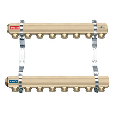 Kolektor ngrohjeje VarioTerm RPN05, 1", 5 dalje, bronzi - 1