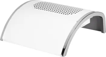 Kolektor pluhuri për manikyr, 80W, 2 ventilatorë, i bardhë