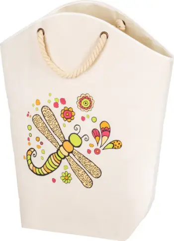 Kolektor rrobash WENKO Rollin'Art Dragonfly, 58L, krem shumëngjyrësh