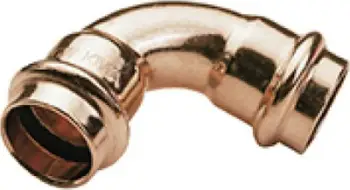 Bërryl presimi Bänninger B Press P 5002, 90°, 42mm, bakër
