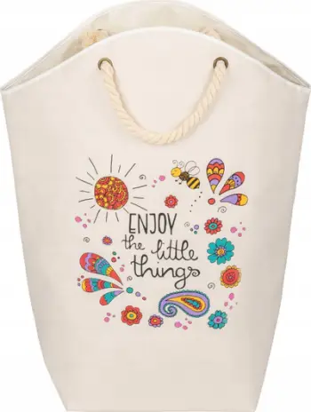 Kolektor rrobash WENKO Rollin'Art Little Things, 58L, krem