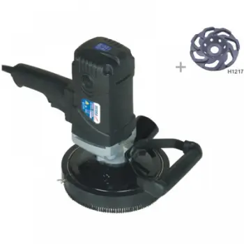 Makinë bluarëse Dedra 1.5kW + teh diamanti Segmenti S 125 mm (DED7747), 2500-4500 min