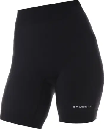 Shkurtra vrapimi për femra Brubeck Athletic, termoaktive, me xhep me zinxhir, të zeza, S