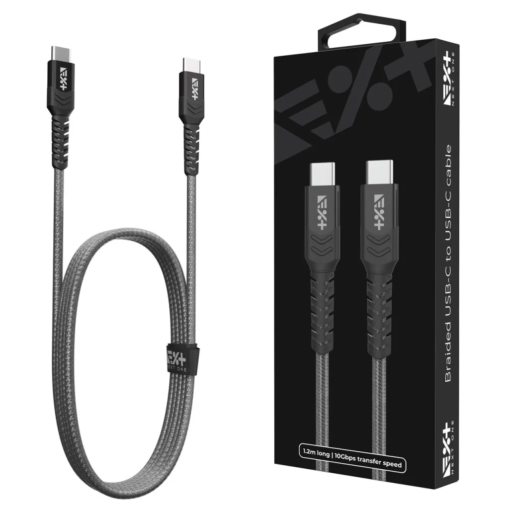 NEXT ONE USB-C Charging Cable (1.2m) Braided - 1