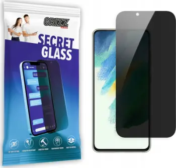 Xham mbrojtës GrizzGlass Matte SecretGlass Samsung Galaxy S21 FE, efekt privatësie, mat