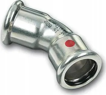 Bërryl presimi Sanha SANHA-Therm 45°, 2M, 54 mm