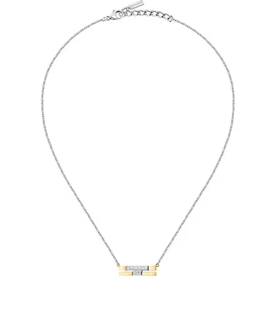Qafore për femra Trussardi T-Logo, e argjendtë/e artë - 1