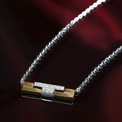 Qafore për femra Trussardi T-Logo, e argjendtë/e artë - 5