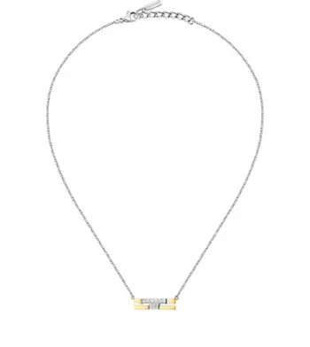 Qafore për femra Trussardi T-Logo, e argjendtë/e artë