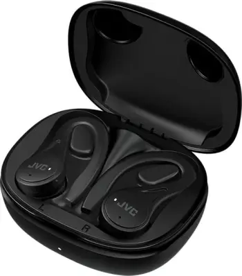 Kufje JVC HA-EC25T, True Wireless, Bluetooth 5.1, Ear-hook, të zeza