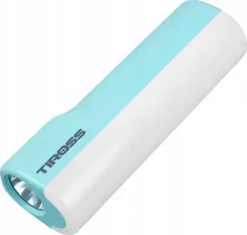 Elektrik dore Tiross TS-2250 LXTS2250, LED 1W+2.5W, bateri 1200mAh Li-Ion, jeshil