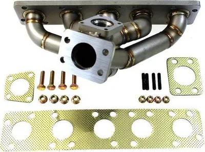 Kolektor shkarkimi TurboWorks AUDI 20V RS2 S2 S4 EXTREME, çelik inox 304SS, mure 3mm - 1