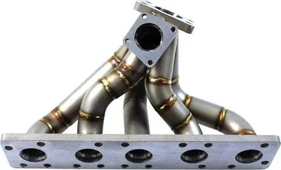 Kolektor shkarkimi TurboWorks AUDI 20V RS2 S2 S4 EXTREME, çelik inox 304SS, mure 3mm - 2