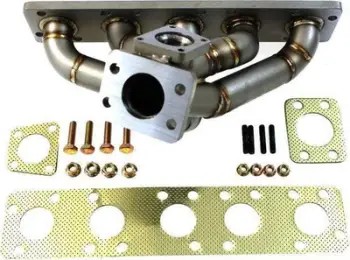 Kolektor shkarkimi TurboWorks AUDI 20V RS2 S2 S4 EXTREME, çelik inox 304SS, mure 3mm