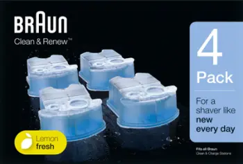 Karikator pastrimi për brisk Braun CCR LemonFresh, 4 copë