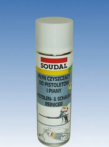 Pastrues shkumë PU Soudal, për armë aplikimi, 500ml, transparent