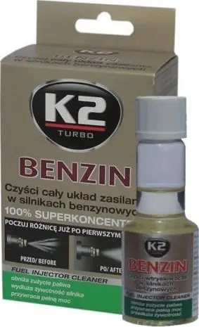 Pastrues sistemi injektimi benzine K2 T311, 50ml, për benzinë