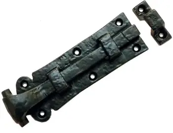 Mbyllës dere Door Latch GB-2046, 115x35x8mm, metalik, ngjyrë e errët