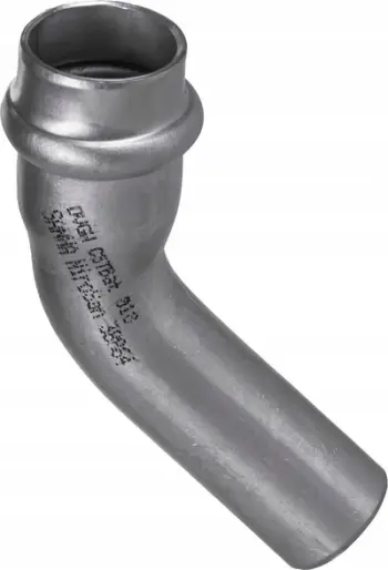 Bërryl presues SANHA Nirosan 45°, 18mm, çelik inox