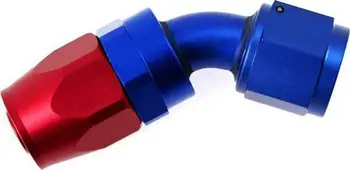 Konektor TurboWorks Reusable Swivel Hose End AN16 AN12, alumini, për vaj ujë dhe karburant