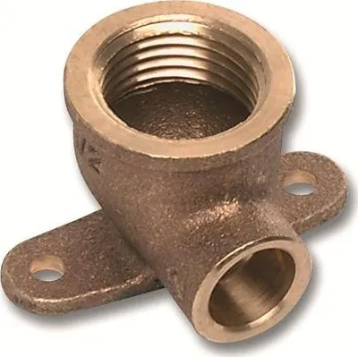 Bërryl SANHA 90 me Lapami 15x1 / 2 4472, i bronztë - 1