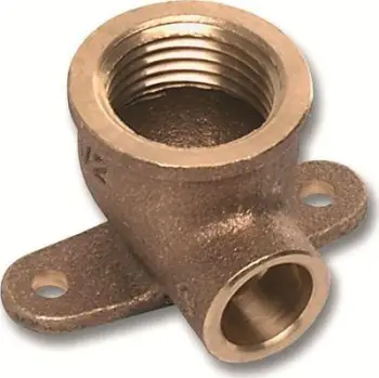 Bërryl SANHA 90 me Lapami 15x1 / 2 4472, i bronztë