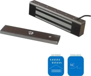 Bravë elektromagnetike Scot EL-800WS, 350kg, me sinjalizim, e jashtme