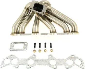 Kolektor shkarkimi TurboWorks Toyota Supra 1JZ VVTi PROFI, flange T3, çelik inox