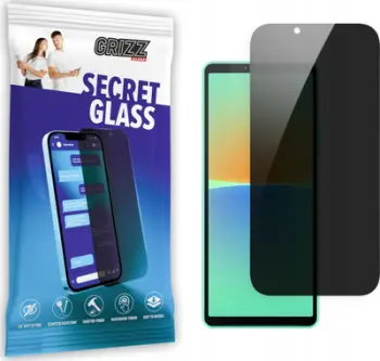 Xham mbrojtës GrizzGlass SecretGlass Sony Xperia 10 IV, Privacy, transparent