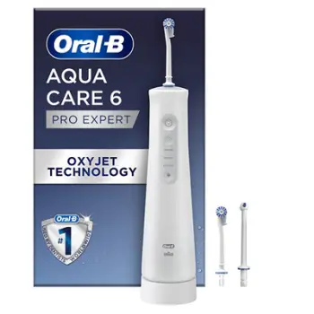 Pastrues ujor dentar Oral B AquaCare 6 Pro Expert Oral Irrigator