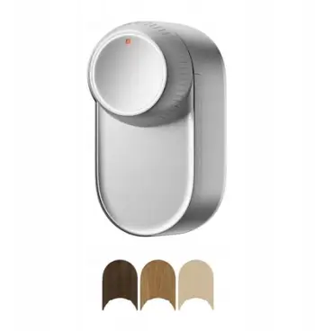 Kyç dere smart, SwitchBot, Lock Ultra W5600000S, Wi‑Fi + Bluetooth, HomeKit/Google/Alexa/IFTTT, argjendtë