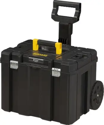 Kuti veglash Stanley FMST1-75753, me rrota, 30kg, e zezë