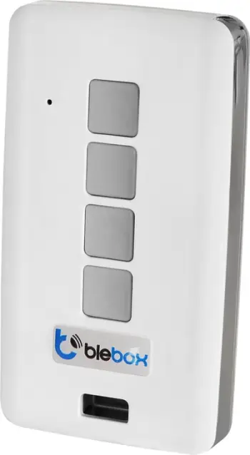 Telekomandë Blebox uRemote PRO, 4 butona, uWiFi, e bardhë