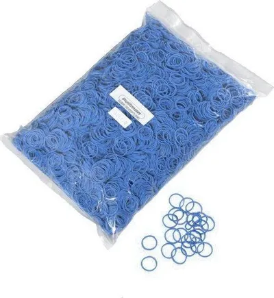 Gomesë elastike Bingo, 160x1.5x2 mm, 1kg, kafe - 1