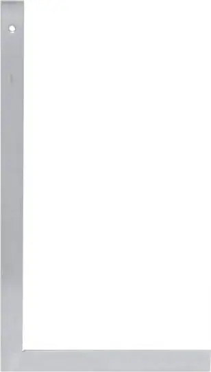 Goniometër këndor Limit Square With Foot 300×180mm, çelik i galvanizuar, klasë saktësie 3