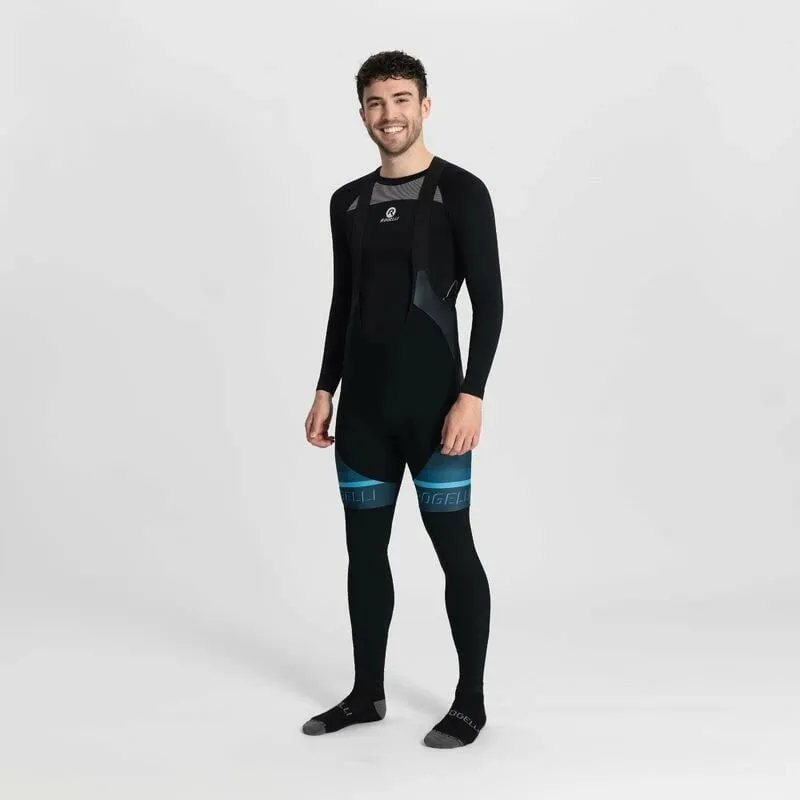 Pantallona çiklizmi Rogelli për meshkuj, të kaltër - 1