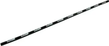Tub silikoni TurboWorks Connector, 100cm, diametër 10mm, i zi
