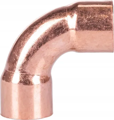 Koleno bakri Ibp 5000, dyfisht, 90°, 18mm - 3