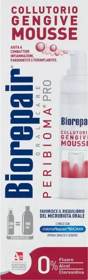 Shkumë për higjienë orale Biorepair Peribioma 200ml