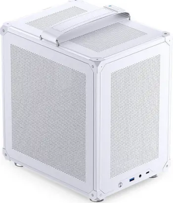Kutia kompjuterike Jonsbo C6, ITX, USB-C, e bardhë