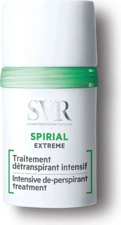 Antiperspirant roll-on unisex SVR Spirial Extreme Intensive, 20ml - 1