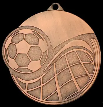 Medalje futbolli Victoria Sport 14266985, me gravim në laminat, ngjyrë metalike