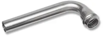 Bërsen 90° Sanha NiroSan Long, 1M, 54 mm, metalike