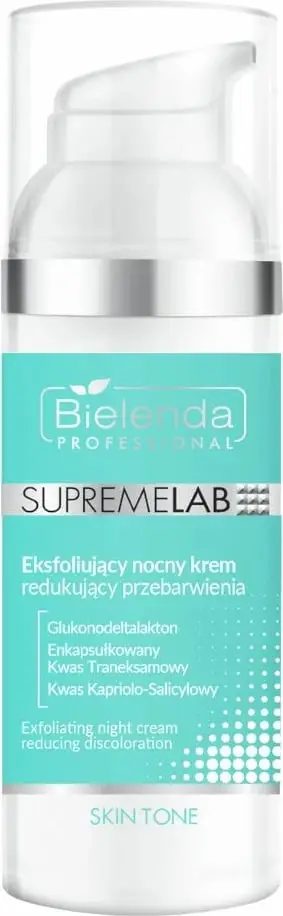 Krem nate eksfoliues për fytyrë për femra Bielenda Professional SupremeLab Skin Tone, 50ml