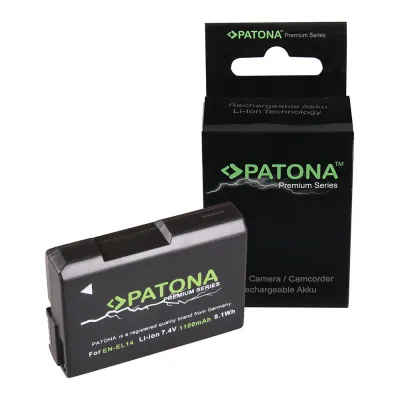 Bateri kamerë PATONA Pro Nikon EN-EL14, 1100mAh, Li-Ion - 1