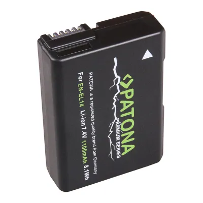 Bateri kamerë PATONA Pro Nikon EN-EL14, 1100mAh, Li-Ion - 4