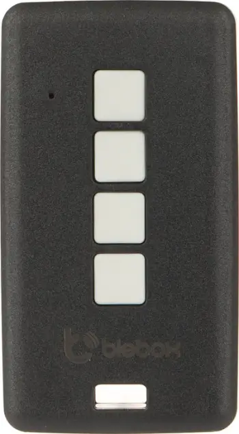 Telekomandë inteligjente BleBox URemote Basic, karikim me kabllo, elemente plastike, gri
