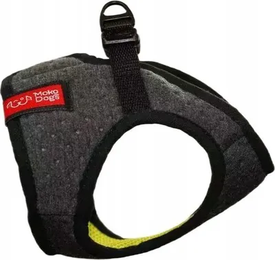 Qafore për qen Mokodogs Dog Harness S, rrjetë e ajrosshme, gri - 2