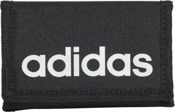 Portofol adidas Linear Wallet JE8346, poliestër i ricikluar, i zi